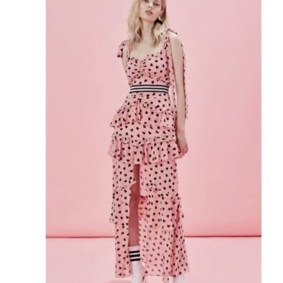 For Love and Lemons Maison Maxi Dress XS - Picture 1 of 9